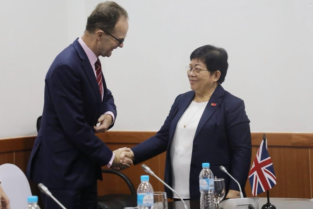 PPN simu Audensia husi Embaixador Reinu Unidu