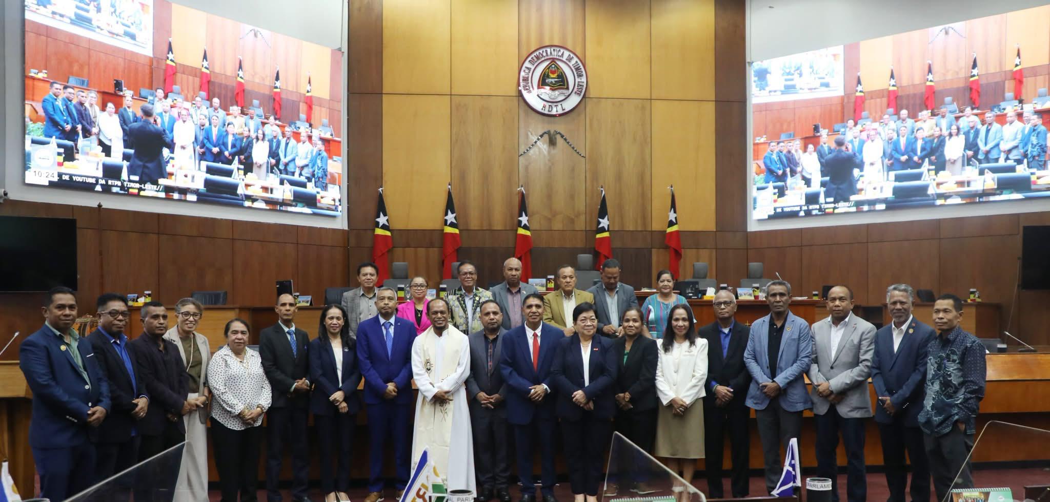 PPN fo Pose ba Presidente no Membru CNE Foun ba Mandatu Tinan Lima nian